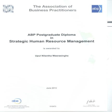 ABP Postgraduate Diploma