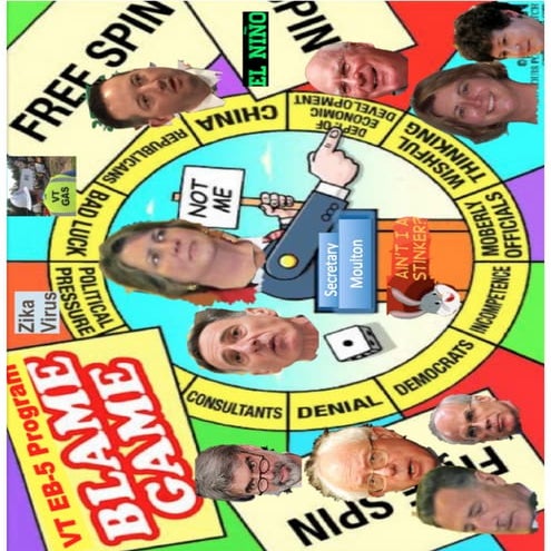 EB 5 Blame Game Vermont