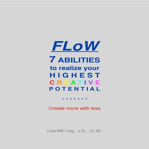 FLOW 7 Abilities booklet