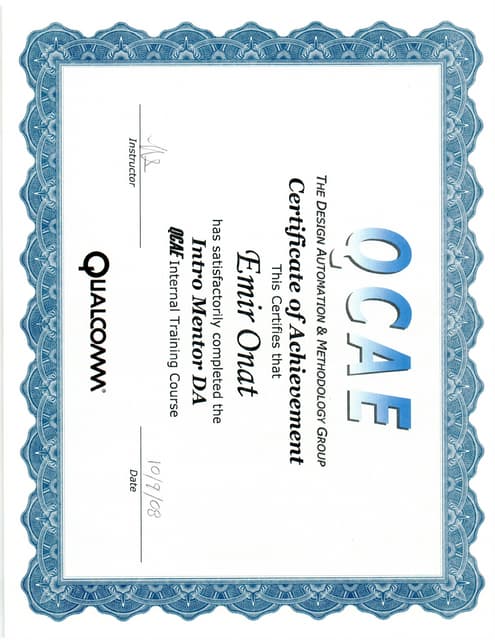 Certificate Qualcomm Linux Essentials | PDF