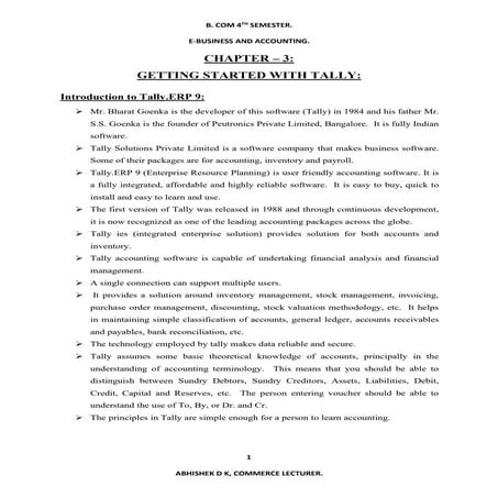 E - BUSINESS AND ACCOUNTING.