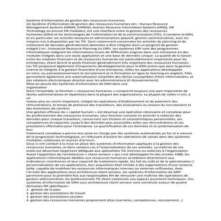 Portail SIRH CoRHea | PPT