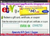 Free eBay Coupon Generator 2013 v3.8