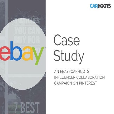 eBay Pinterest Influencer | Case Study | PDF