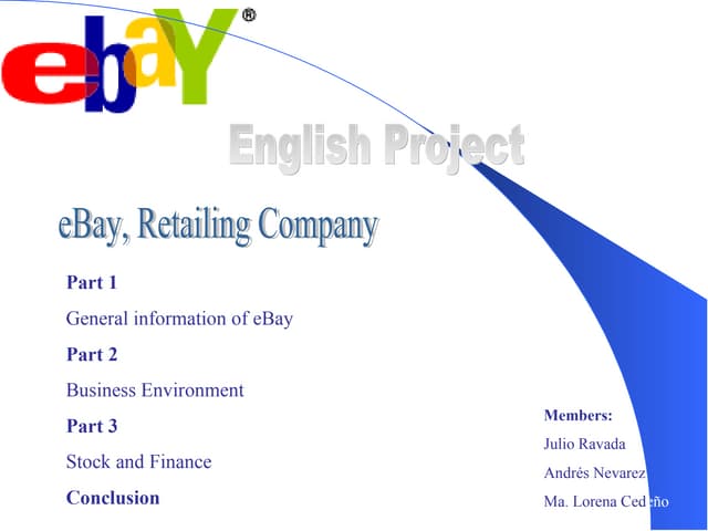Ebay presentation