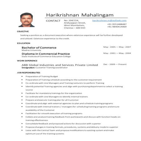 Harikrishnan Mahalingam