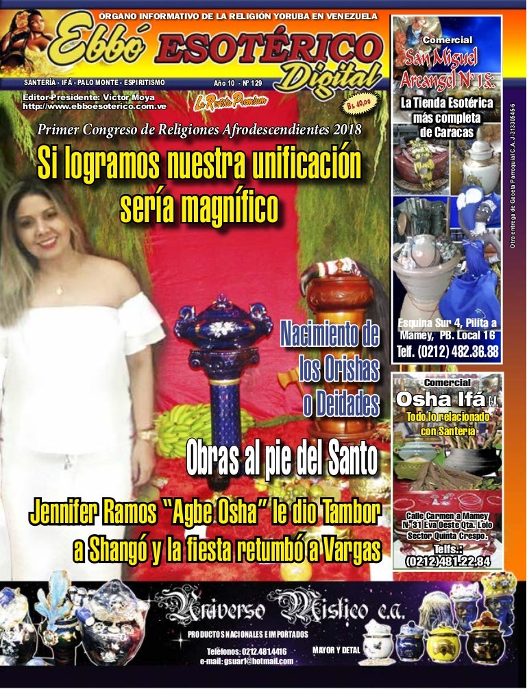 RITUAL IFA ILDE ORULA MONTADO YORUBA SANTERIA