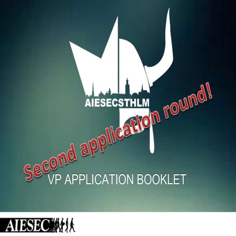 Eb booklet, AIESEC in Stockholm, Second application round
