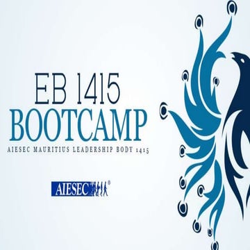 AIESEC Mauritius | MC-EB BootCamp 1415