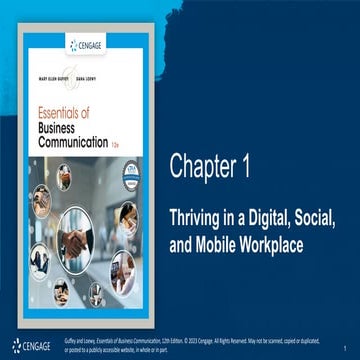 Ch01 ppt- Business Communication in the Digital Age | PPTX