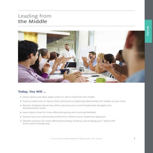 leadership core challenges & successes