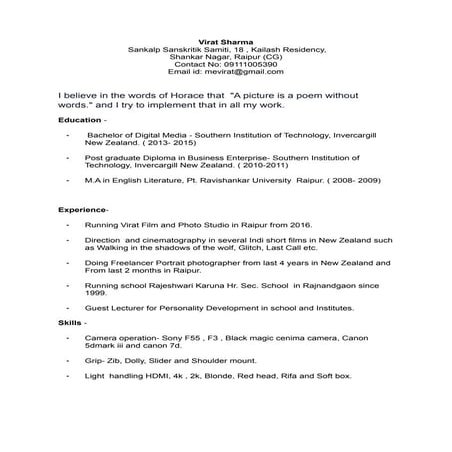 CV edited | PDF