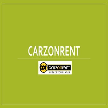 CARZONRENT
