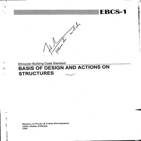 Ebcs 1 basis of design   actions on structures