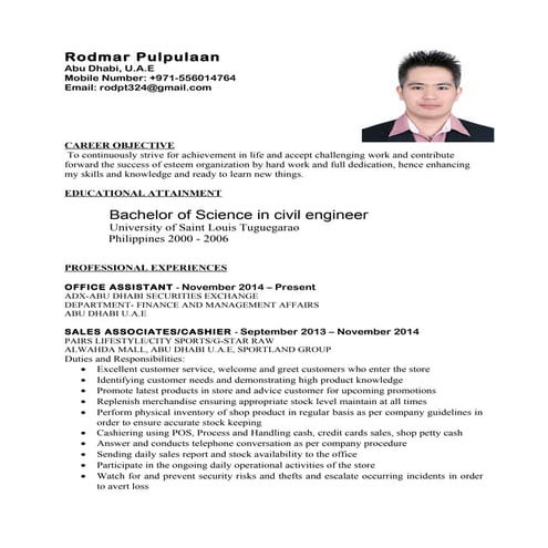 CV-rodmar pulpulaan
