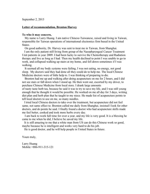 TCM- SH Reference Karen Eryou | PDF