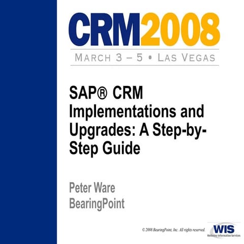 CRM Implementations and Upgrades