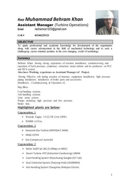 Rao Muhammad Behram presentations