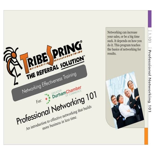 Professional Networking 101