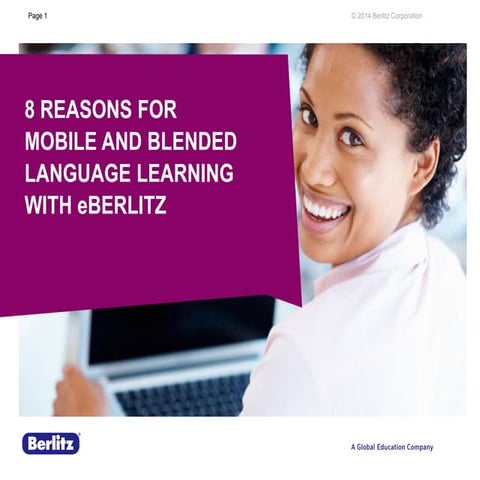 8 Reasons for mobile and blended language learning with eBerlitz