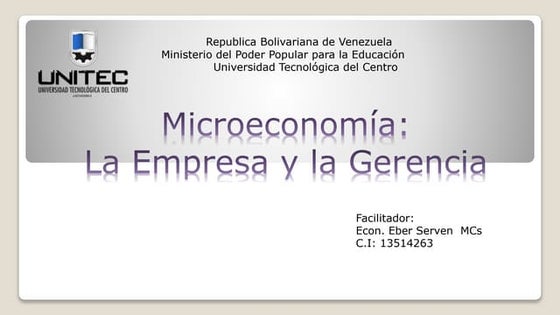 Eber serven  microeconomia presentacion