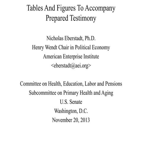 Senate HELP Testimony 11/20/13