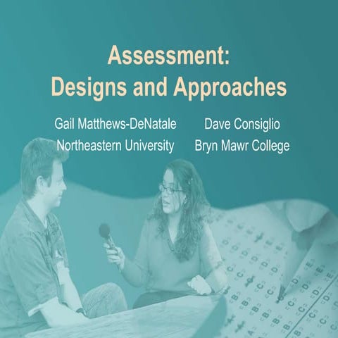 Assessment: Designs and Approaches
