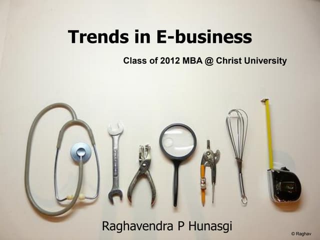E bizz and ecommerce for christ university v.3