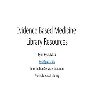 Evidence-Based Practice Introduction | PPTX