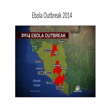 Ebola outbreak 2014 | PPTX