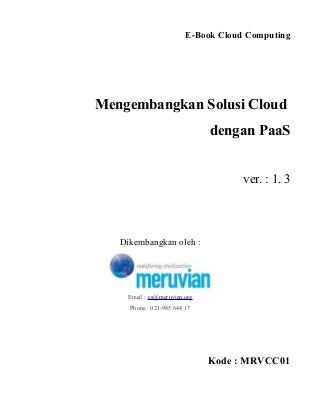 Mengembangkan Solusi Cloud dengan PaaS