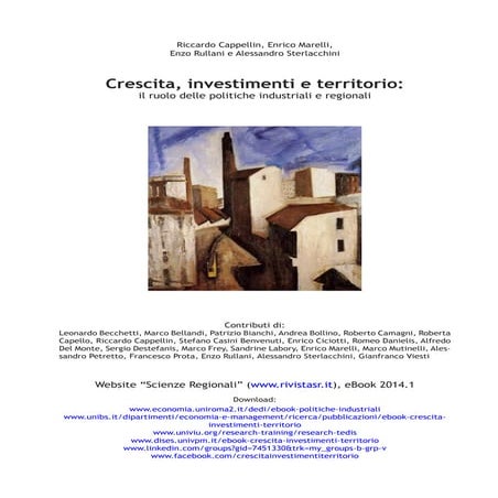 Ebook   crescita investimenti e territorio