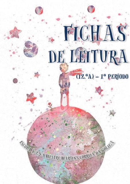 Fichas de leitura do 1º Período (12...