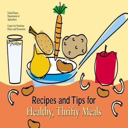 (Ebook   health - nutrition) recipies and tips for healthy and thrifty meals
