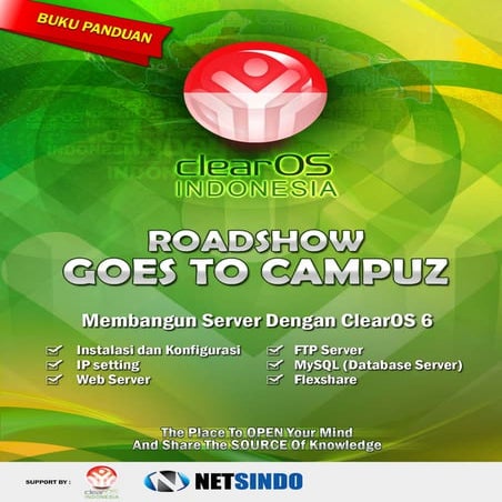 Buku Hijau II : Panduan ClearOS 6