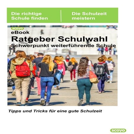 eBook Ratgeber weiterführende Schule
