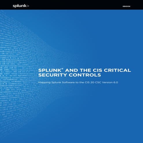 Ebook: Splunk SANS - CIS Top 20 Critical Security Controls