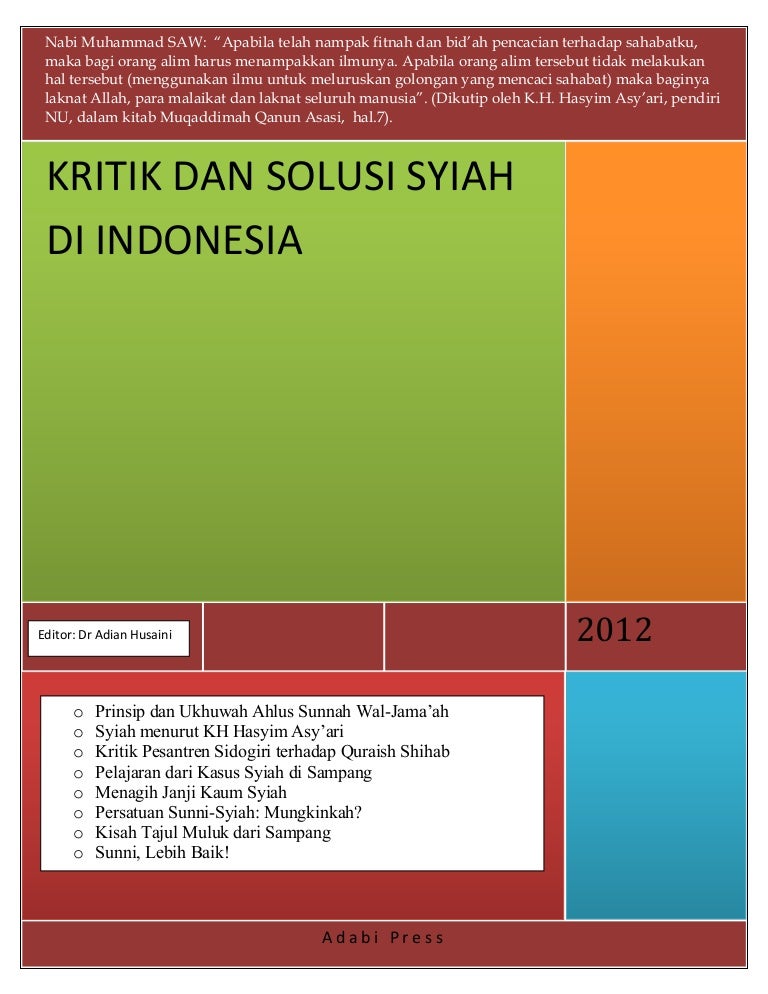 Ebook Syiah