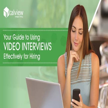 [Ebook] Video interview guide 2016