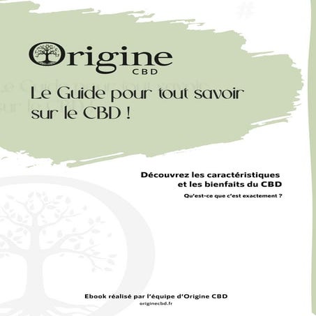 Le Guide pour tout savoir sur le CBD | PDF