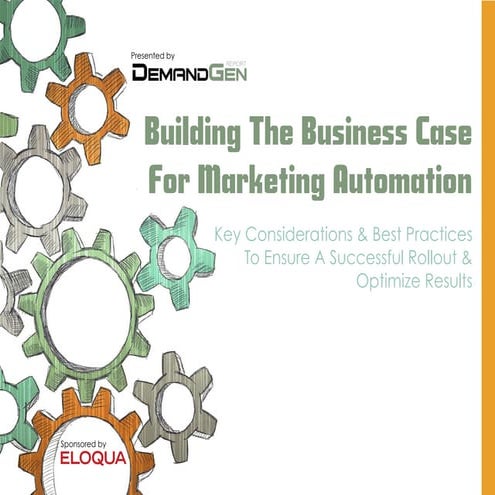 E Book Building The Business Case For Marketing Automation