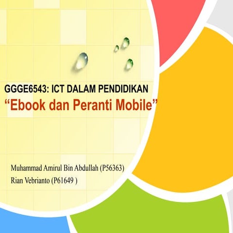 Ebook dan peranti mobile