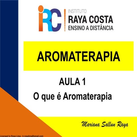 Aromaterapia o que é e como usar, primeiros passos