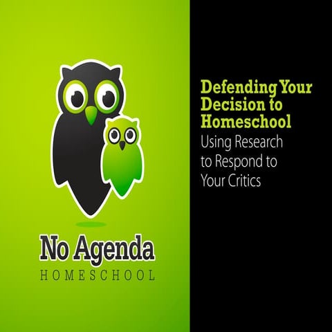 Defending Your Decision to Homeschool