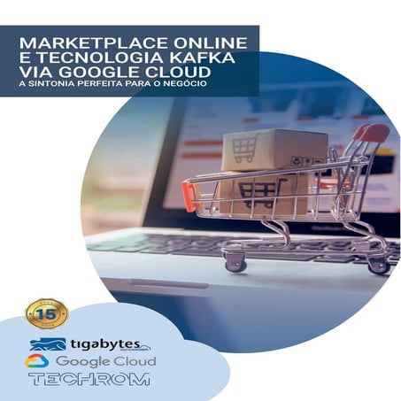 e-book marketplace com Kafka e GCP