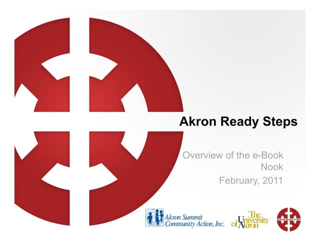 e-Book Nook Overview 2011