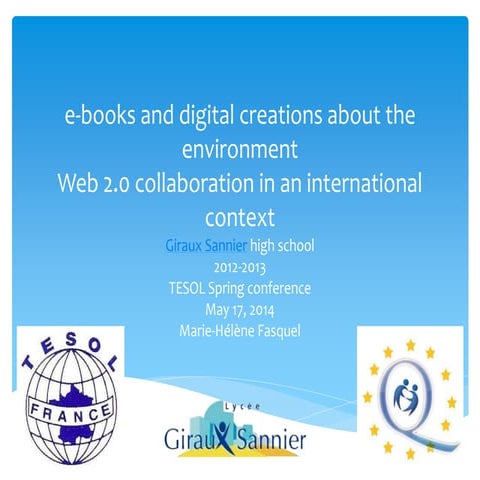 Ebooks -  Tesol Spring Conference 