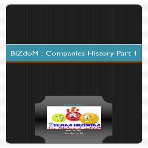 Ebooks company history part1 
