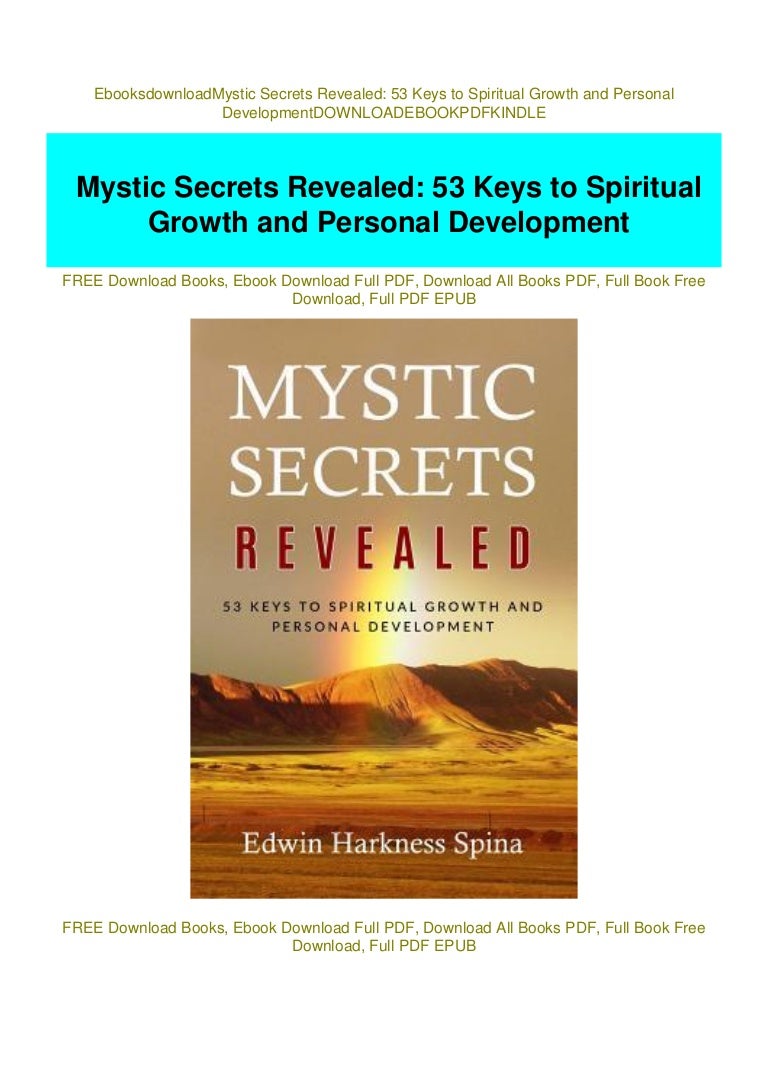 Ebooksdownloadmystic Secrets Revealed 53 Keys To Spiritual Growth An