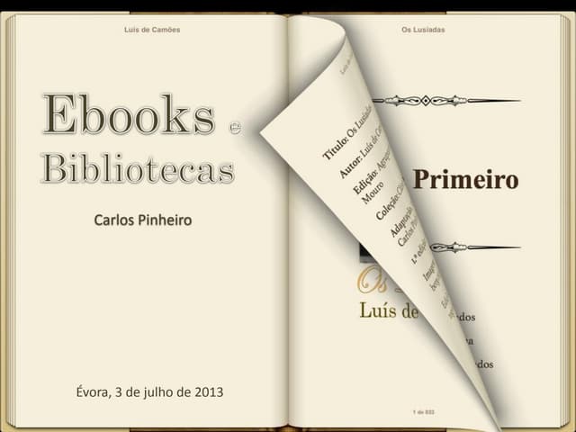 Ebooks e bibliotecas